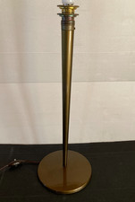 Grand pied de lampe MAZDA en métal laqué année 50 60