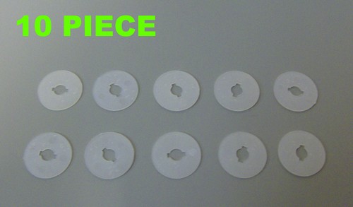 10x clips plastique pour - 10x,