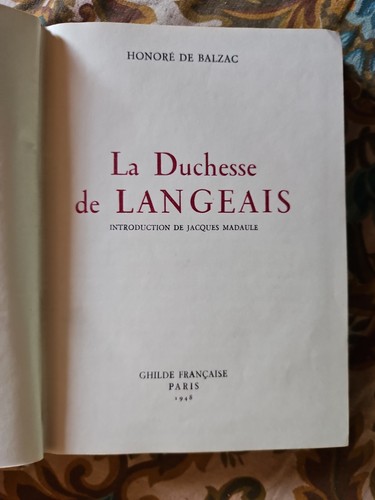 Honoré balzac la - -,