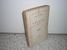 1929.Villes / Pierre Mac Orlan.envoi autographe