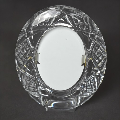 Cadre ovale cristal pour - ovale,