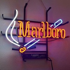 Marlboro Cigarettes Smoke Neon