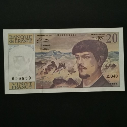 Billet francs debussy - francs,