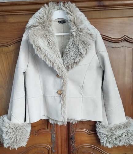 Veste crème marque no - veste, t