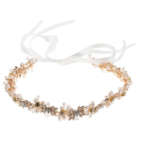 Serre tête strass cristal - en,