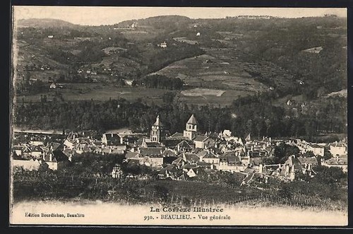 Cpa beaulieu vue générale - cpa,