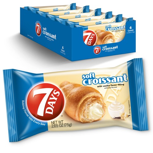 7days soft croissant vanilla - 7days,