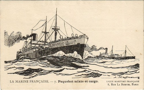 Cpa marine francaise - ak,