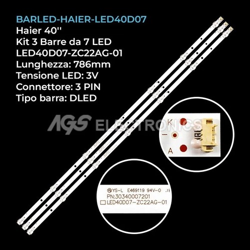 Kit barres led tv - barres,