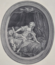 Gravure CURIOSA, 1913 : LA