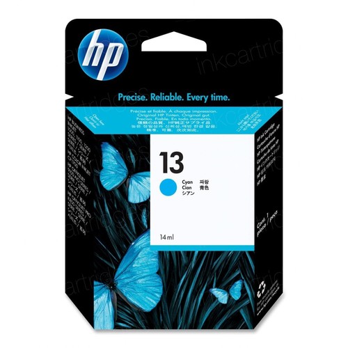 Original cyan comme - hp,