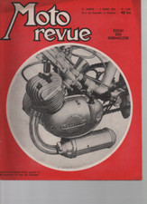 MOTO REVUE N01228 1955 250 AERMACCHI 250 NSU MAX JAWA 350 