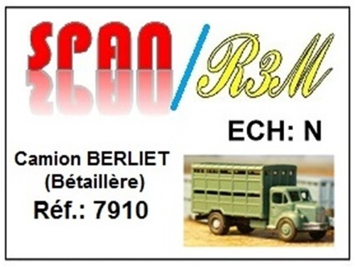 Trains 160 span r3m camion - ,