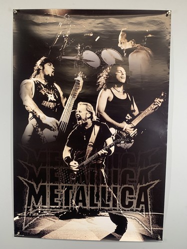 Affiche metallica officielle - metallica,
