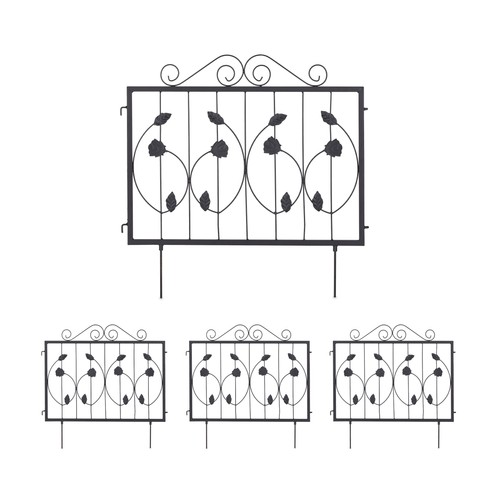 Clôture jardin barrière - jardin,