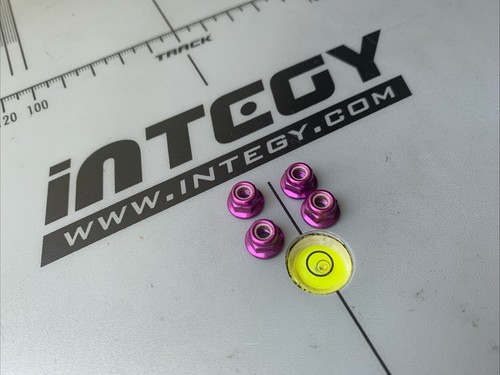 Hpi purple wheel lock nuts - wheel, for