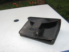 cartouchiere cuir   noire  ww1