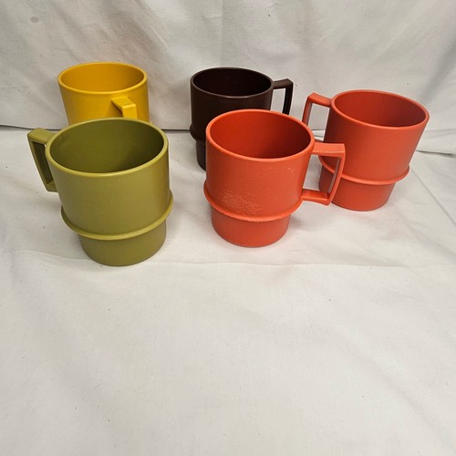 Vintage tupperware stacking - vintage,