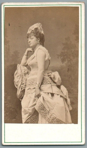 Cdv artiste courtisane actrice - courtisane,