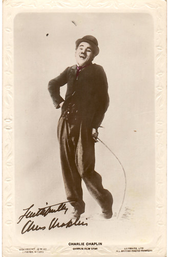 Charlie chaplin rare carte - chaplin,