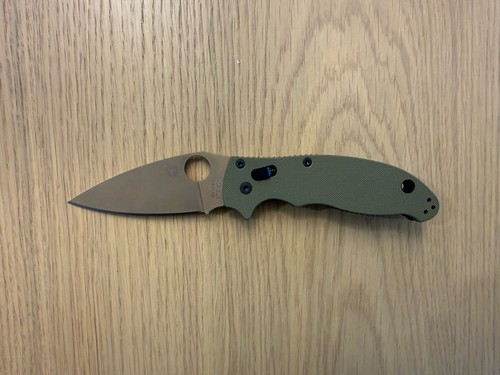 Spyderco manix cts 204p - 2, cts-204p