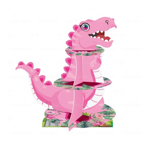 Support gâteaux dinosaure - support, à