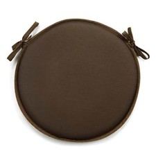 Coussin de chaise rond uni