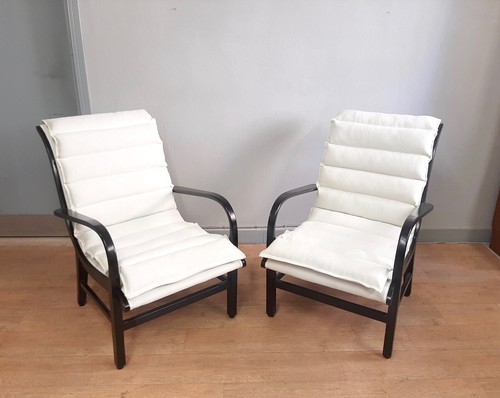 Paire fauteuils art - paire,