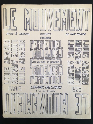 Louis aragon mouvement - aragon., le