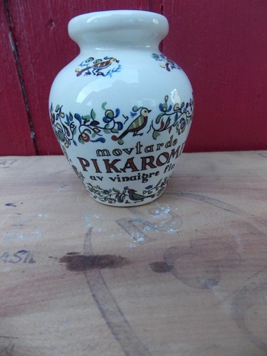 Ancien pot moutarde - ancien, a