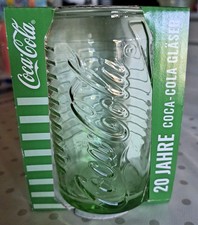 Nouveau verre / GLASS COCA COLA 20 Ans Canettes 2025 VERT , neuf    EXPORT 