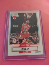 Michael Jordan Chicago Bulls Carte Fleer Nba Basket-ball 1990 #26