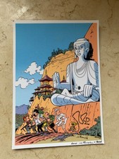 Carte postale 15x10 tintin - postale,