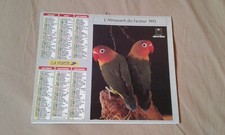 Calendrier almanach facteur - du,