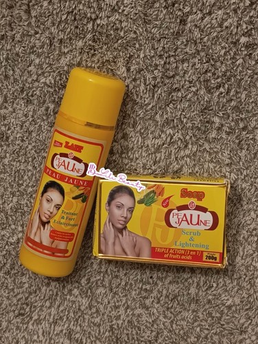 Peau jaune éclaircissant - peau, lait