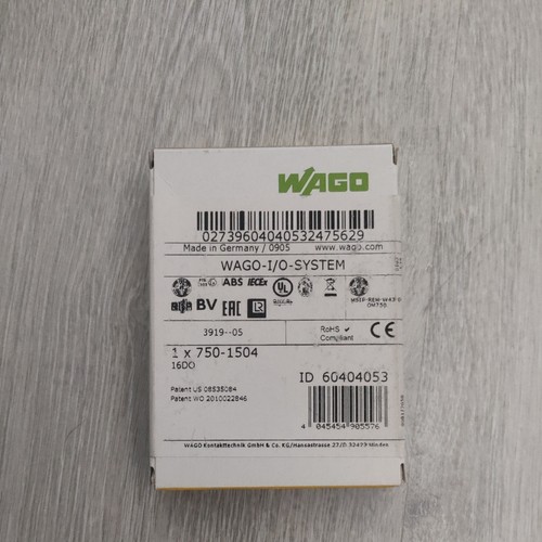 Carte sorties wago gamme - sorties,