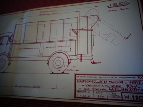Plan schema ancien camion - plan, /