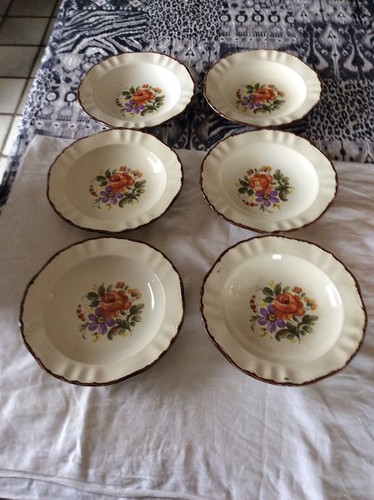 Anciennes assiettes soupe - assiettes, à