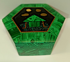 Boite Hexagonale en Malachite