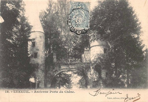 Luxeuil ancienne porte - -, du