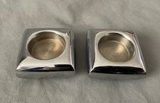 Deux bougeoirs photophores en