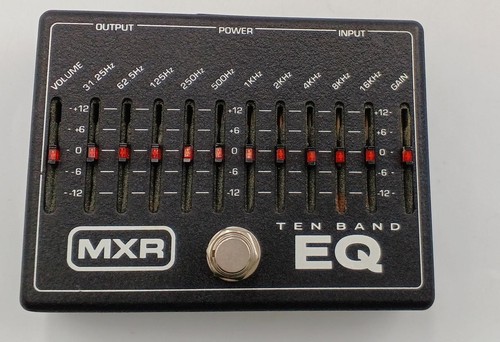 Pédale guitare égaliseur mxr - pédale,