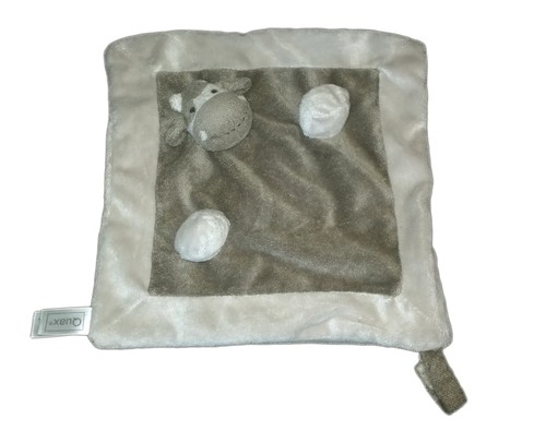 Doudou plat girafe gris quax - doudou,