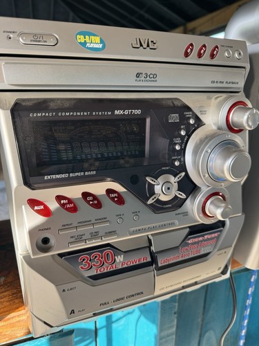 Jvc gt700 stereo 3disc - jvc,