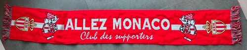 Echarpe football allez monaco - echarpe,