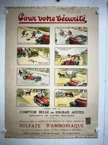 Rare affiche ancienne engrais - affiche,