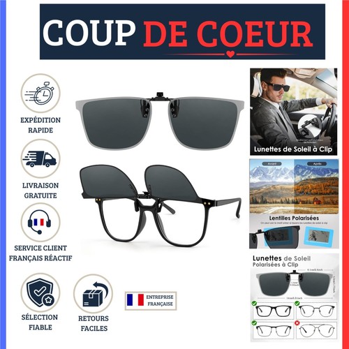 Clip solaire polarisé