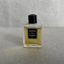 Miniature de parfum : Coco Chanel EDT bouchon noir , plein