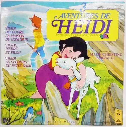 Heidi livre disque - livre-disque, les