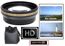 2.2x Hi Def Telephoto Lens Set for Fujifilm Finepix HS50EXR HS35EXR
